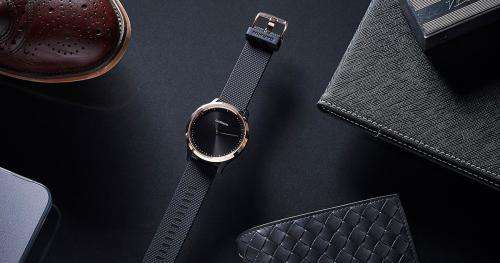 Garmin Vivomove HR - Premium Sport Watch - Black / Rose Gold