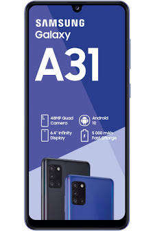 Samsung Galaxy A31 128GB - Prism Crush Blue