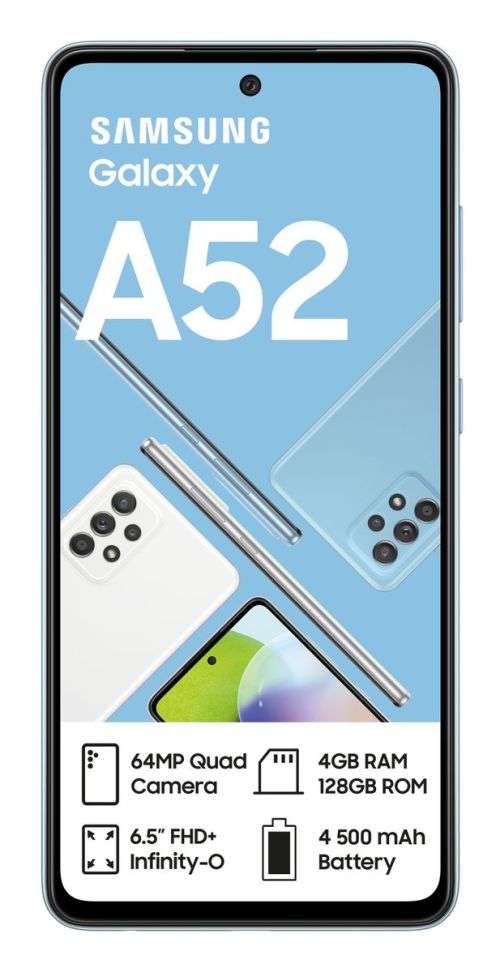 Samsung Galaxy A52 128GB - Awesome Blue