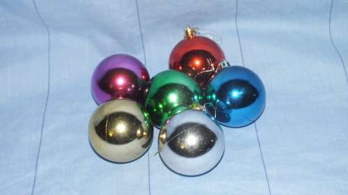 Christmas Tree Decorations - Baubles Set of 6