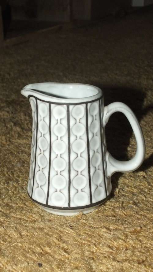 Ceramano - Vintage Ceramano Omega W Germany Mid Century Modern Creamer Pitcher