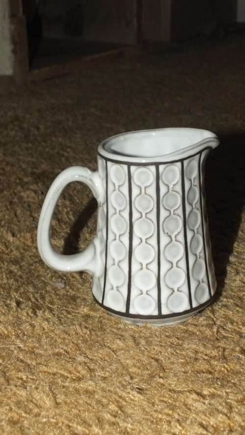Ceramano - Vintage Ceramano Omega W Germany Mid Century Modern Creamer Pitcher