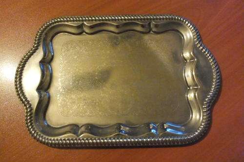 Small Drinks Patterned Serving Tray