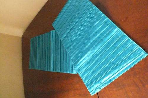 Table Runner - Ripple Turquoise - 33x180cm Never been used.