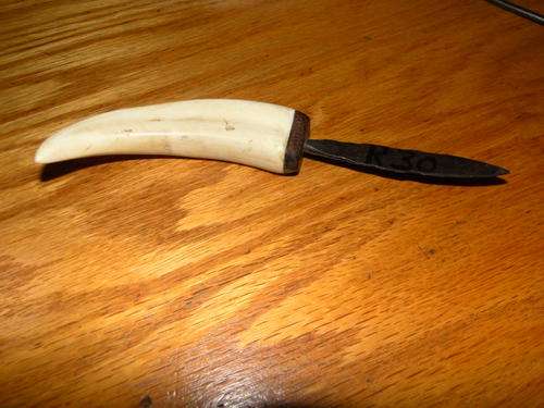 Letter opener - Warthog handle