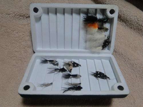 1stel visvang vliegies - 15 vliegies