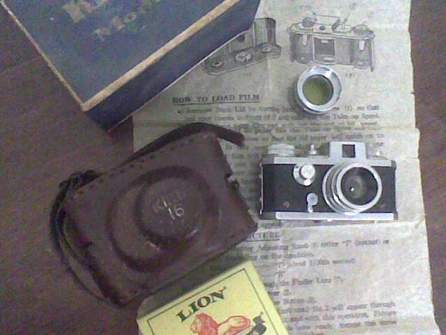 COLLECTORS Film Camera KIKU 16 Model II - includes case, yellow filter, instructions and box (?1959)