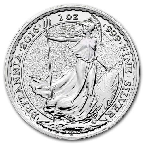 1oz British Silver Britannia Bullion Coin