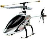 SILVER GT 5889 4 CHANNEL SINGLE BLADE RC HELICOPTER.(LARGE).NEVER USED