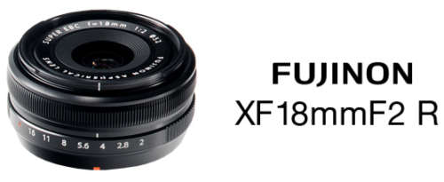 Fujifilm XF 18mm f/2 R lens
