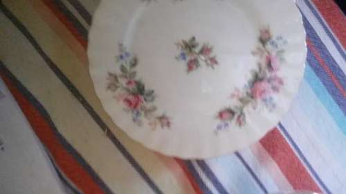 Royal Albert Moss Rose Side plates