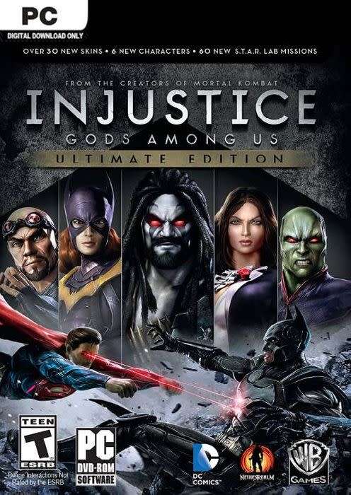 INJUSTICE GODS AMONG US - ULTIMATE EDITION PC STEAM KEY