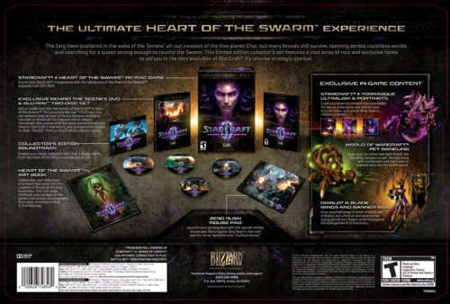 Starcraft Heart Of The Swarm Collectors Edition