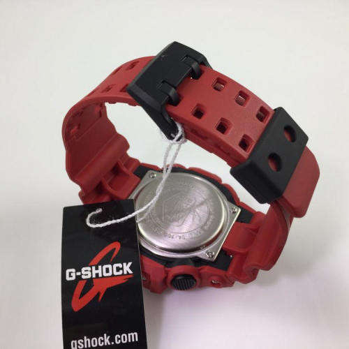 Original Casio G-shock GA-700-4ADR Ana Digi Red Men's Watch, 200 Meter Water Resistant, New