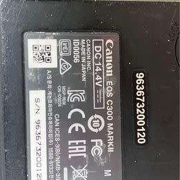 Canon C300 MK 2 PL/EF