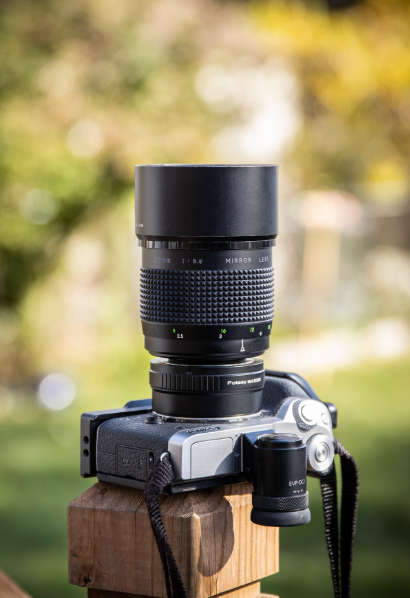 Hanimex 300 mm f5.6  mirror lens