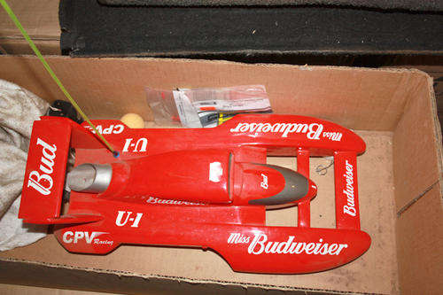 Miss Budweiser RC Boat