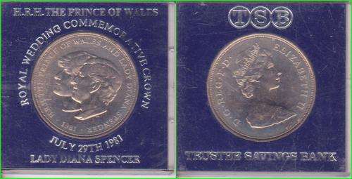 Royal Wedding Commemorative Crown - 27/07/1981