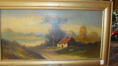 Vintage Painting by artist Popoff