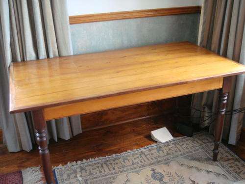 Yellowood, Stinkwwod and Teak Table