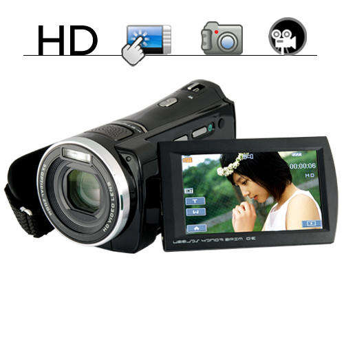 1080P HD Camcorder with Touchscreen and 5x Optical Zoom
