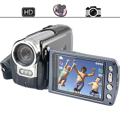 HD Camcorder - High Definition Digital Video Camera (Black)