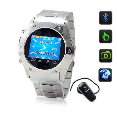 Galactus - Cellphone Watch With Video Camera + Media Player