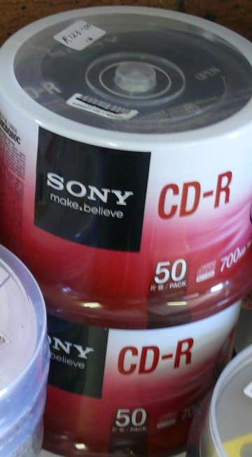 Sony CD-R Recordable 50 pack