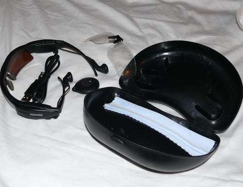 Esquire MP3 Sunglasses with Camera Video