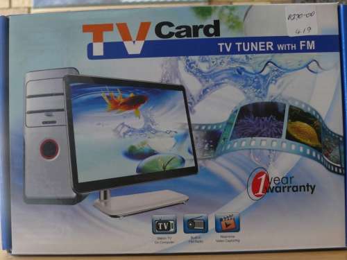 TV TUNER-WITH FM+REMOTE PCI CARD