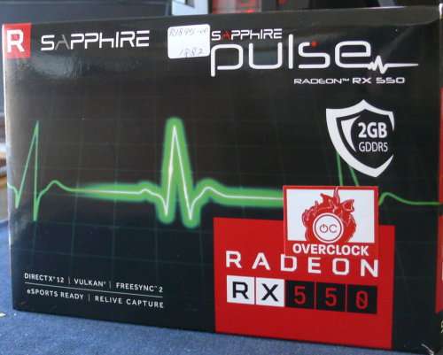 Sapire Radeon RX550 GDD5 2GB Graphics Cards