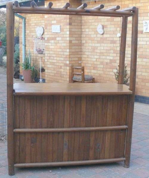 Nice Bar Counter and one stool