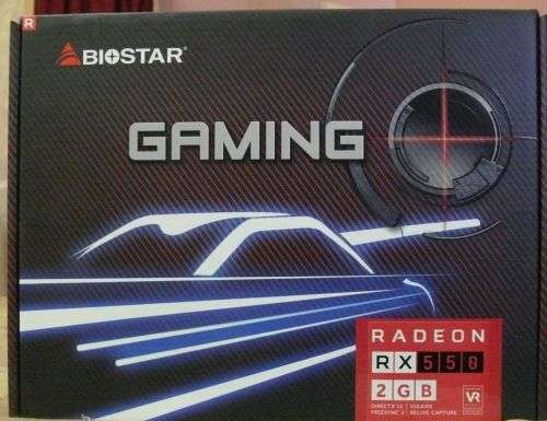 Radion RX 550 2GB DDR5 4th Generation GCN