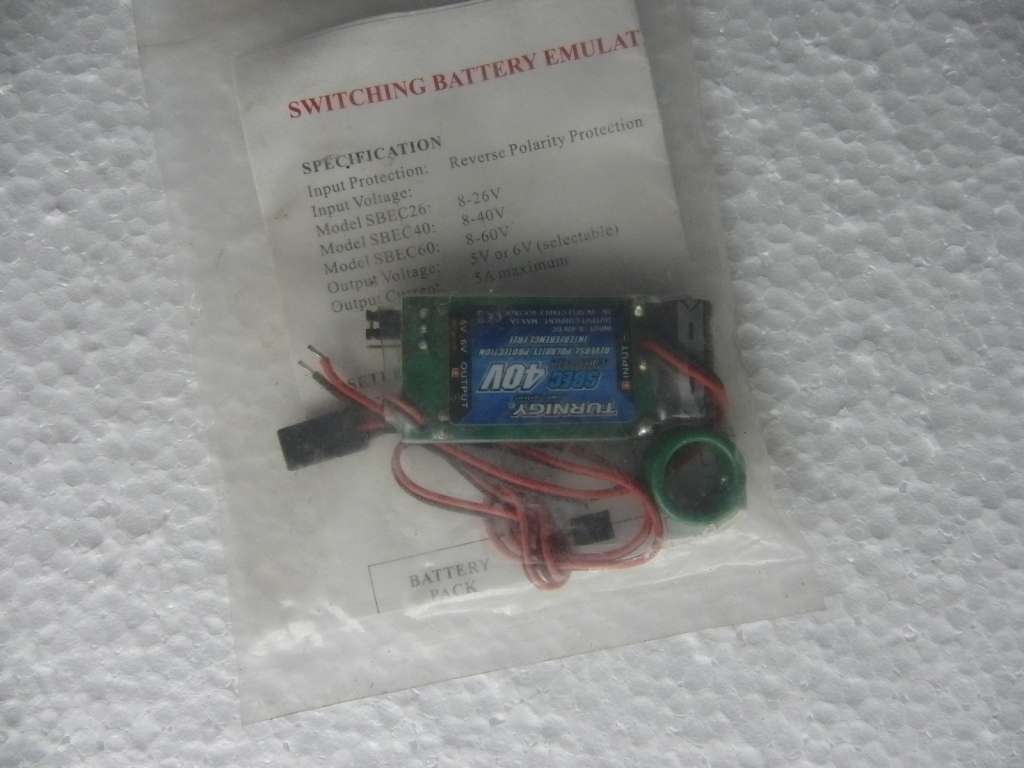 Turnigy 5A (8-40v) SBEC for Lipo