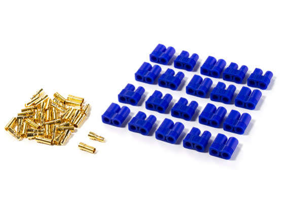 EC3 Gold Plated Solder Type Connectors Male/Female (5 pairs)
