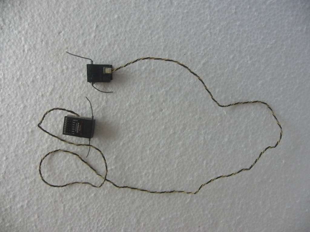 Spektrum AR6200 2.4GHz 6CH Receiver + Satellite Receiver for save signal