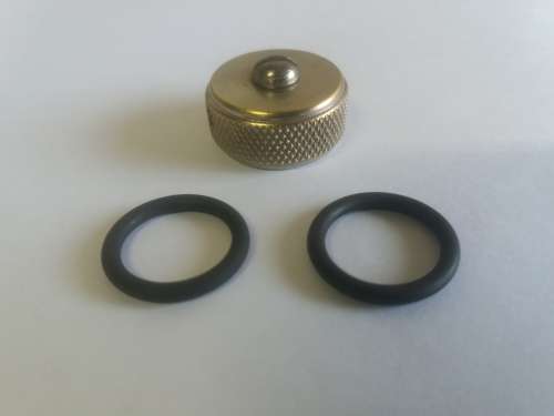 Coleman Lamp. 2 x Viton Seals for Coleman Large 3-piece Fuel Caps