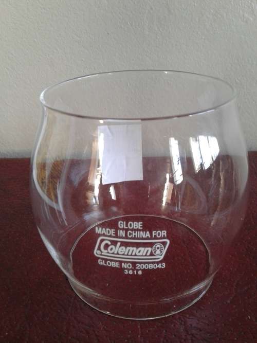 Coleman Lamp Small Glass