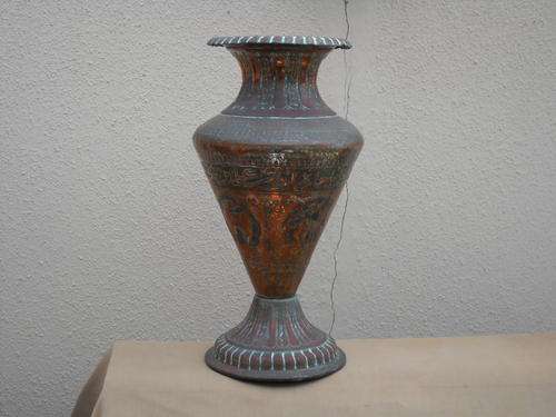 Solid Copper Vase