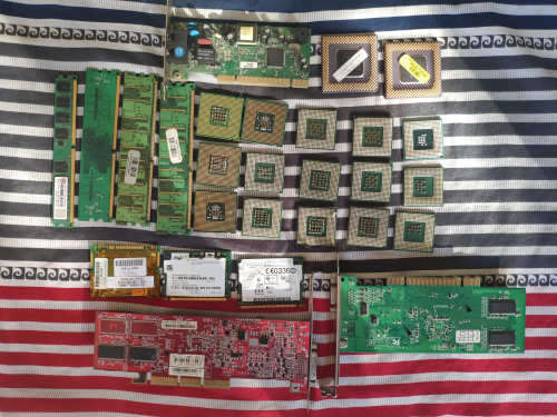 BULK LOT OF COMPUTER ELECTRONICS * ONE BID FOR THE LOT