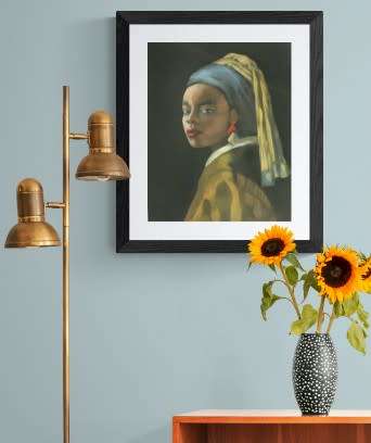 Girl with an African Earring