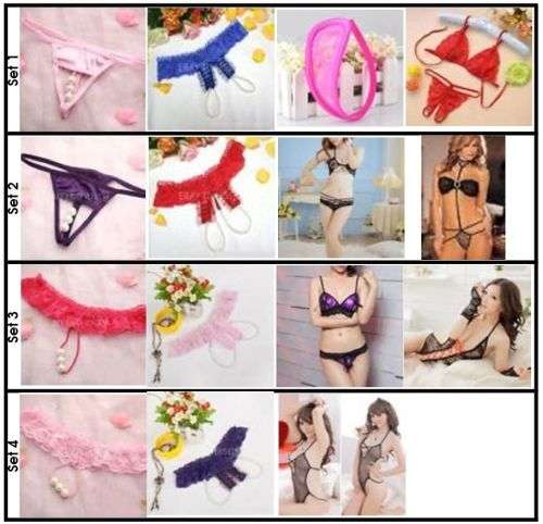 Lingerie x 4