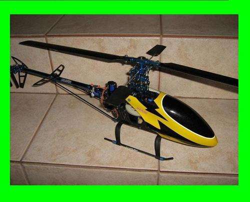 450 se Carbon fibre rc helicopter- all electronics included.