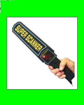 Metal detector - Security scanner- WORLD CUP SAFETY!!!!!!!!!!!!!!!!!!!!!