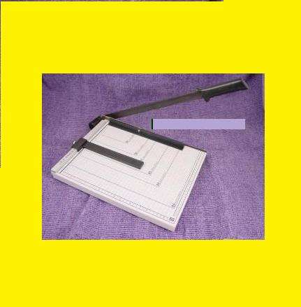 Metal PAPER CUTTER- GUILOTINE