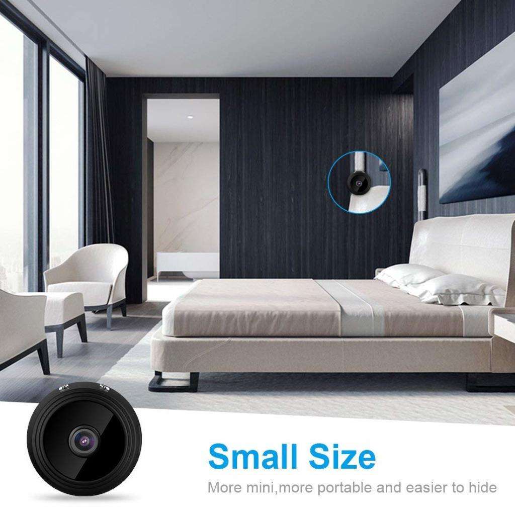 Mini Camera, Wifi Hidden Camera, Wireless HD 1080P Indoor Home Small Spy Camera