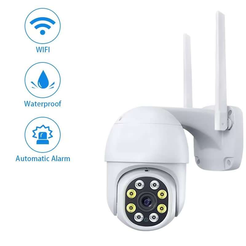 HD 1080P Outdoor WiFi IP Camera Security Monitoring Two-Channel Audio IP65 Waterproof