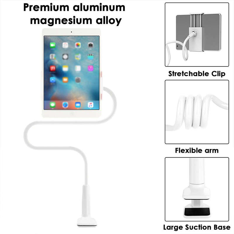 Spiral Base Lazy Mobile Phone Tablet Holder Bedside Mobile Phone Holder