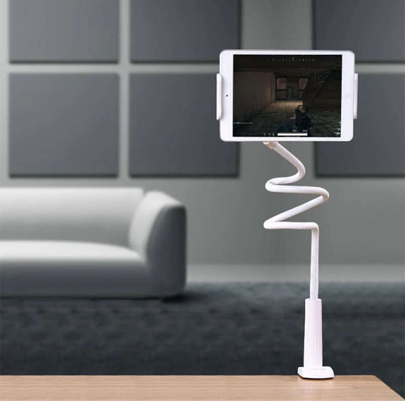 Spiral Base Lazy Mobile Phone Tablet Holder Bedside Mobile Phone Holder