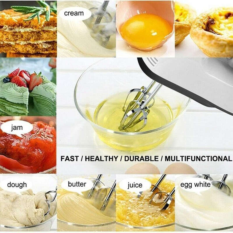 The Scarlett Super Hand Mixer Is Easy To Hold, Has 7 Speed Settings And Is Simple To Operate.